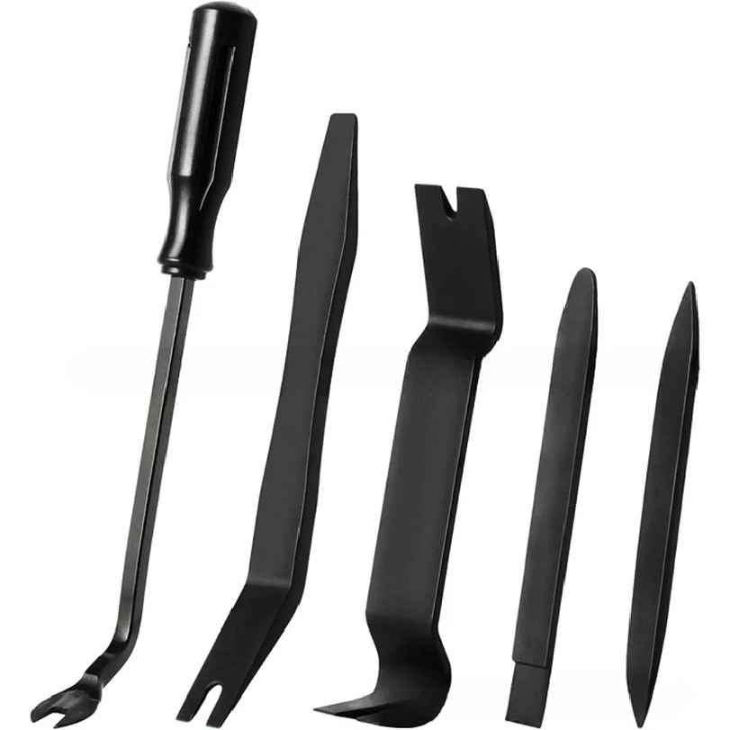 Interior Design Tools - 1-5-teiliges Auto-Verkleidungs-Entfernungswerkzeug-Set, kratzfreies Kunststoff-Hebelwerkzeug-Set – Set