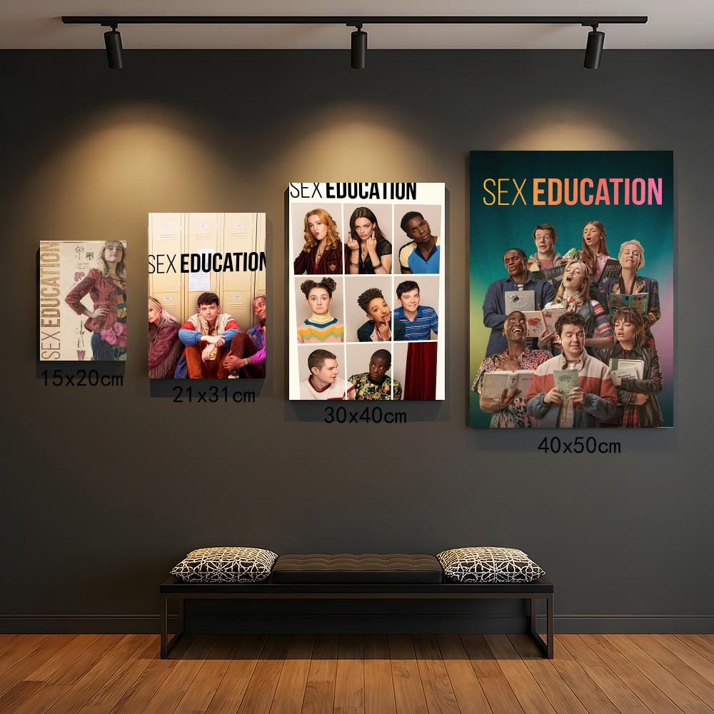 Interior Design Tv Room - TV-Serie S-Sex Education-N Malerei Kalligraphie Elegantes