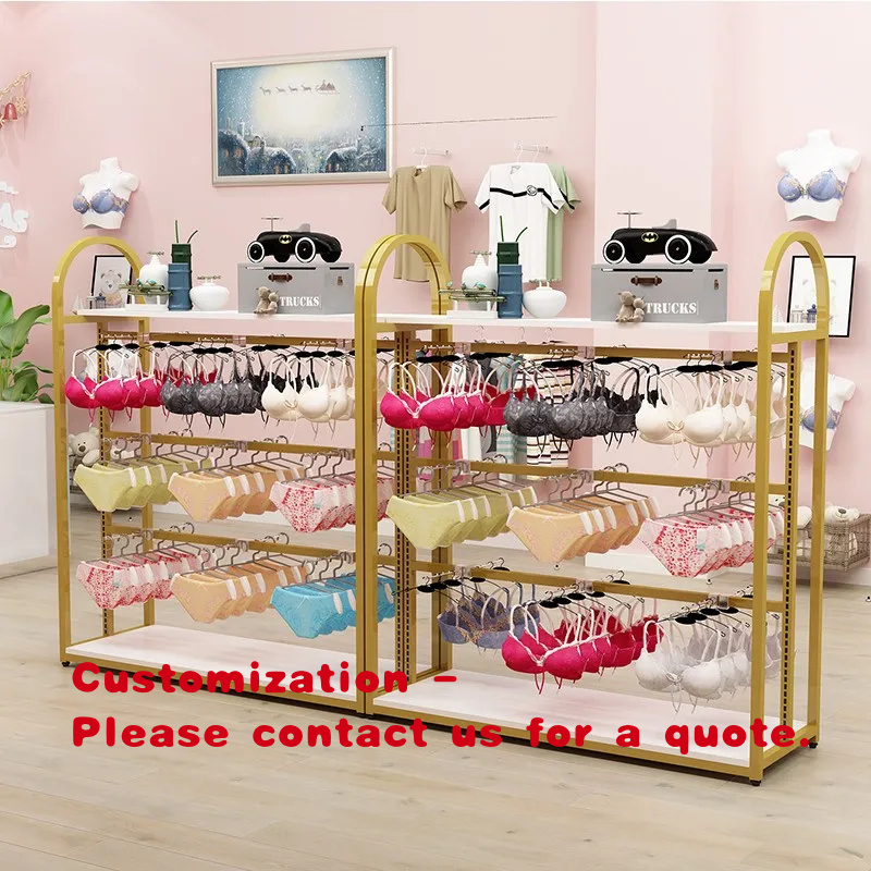 Interior Design Usa - Custom.Lingerie Shop Innenarchitektur Dekoration BH-Präsentationsständer Unterwäsche-Aufhänger