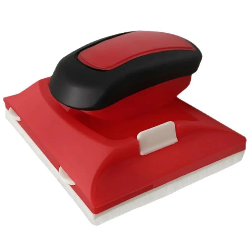 Interior Design Tools - Roter Nylon-Pinsel für Malerarbeiten an Innenwänden,