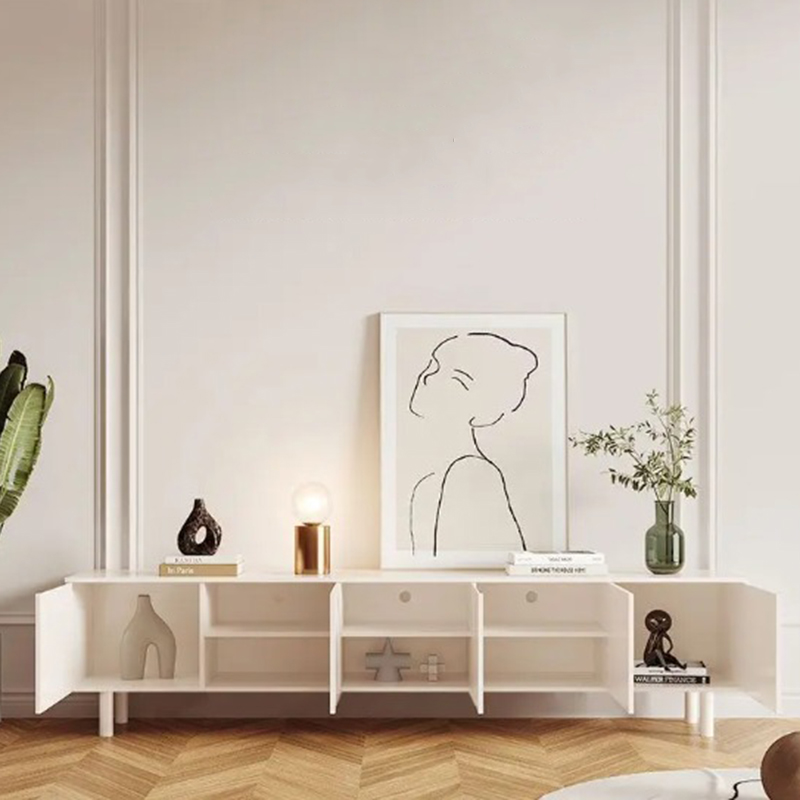 Luxuriöser weißer TV-Ständer,  – Interior Design Tv Room Bewertung und Preis