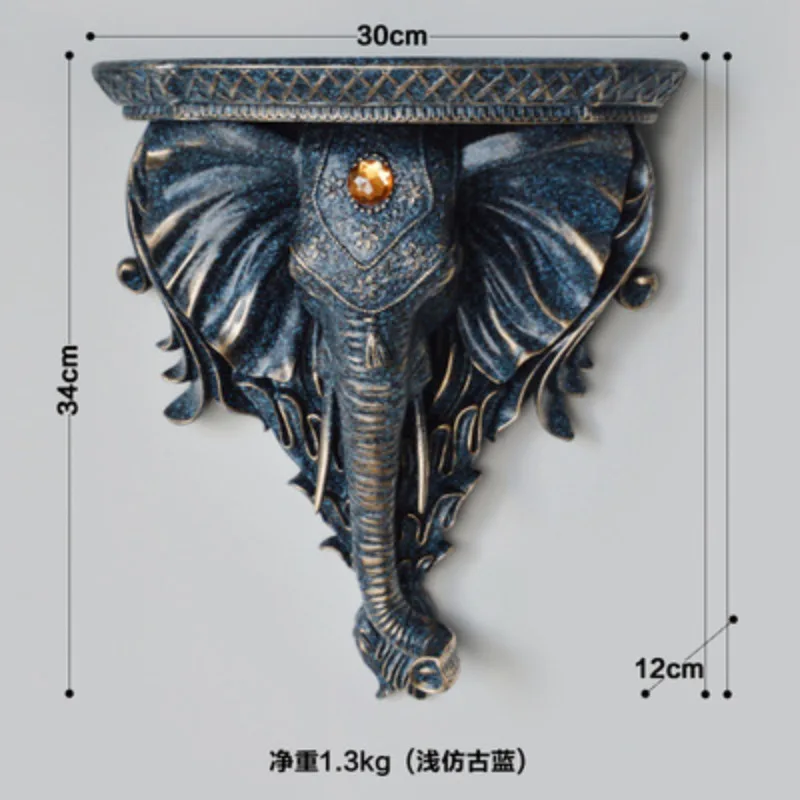 3D-Elefant-Wanddekoration mit  – Interior Design Type Bewertung und Preis