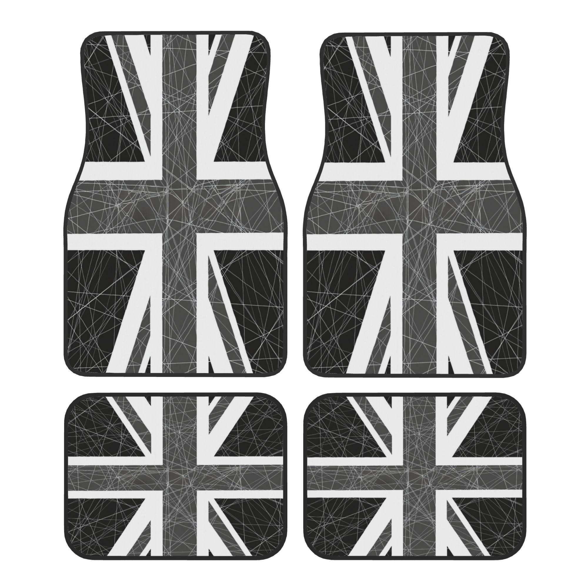 4 Stück monochrome Auto-Fußmat – Interior Design Monochrome Bewertung und Preis