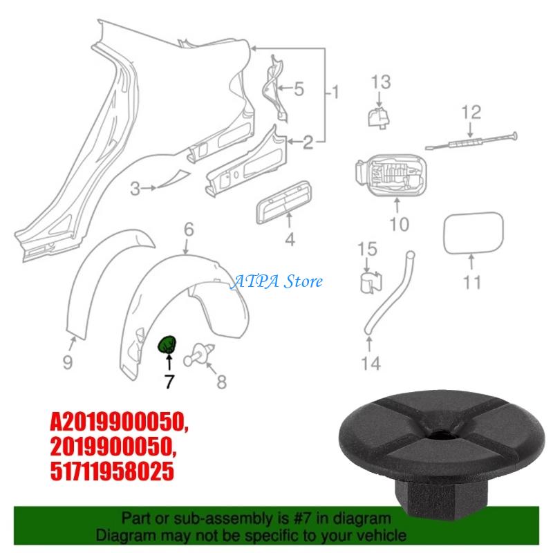U13C Innenverkleidungs-Clips f – Interior Design Type Bewertung und Preis