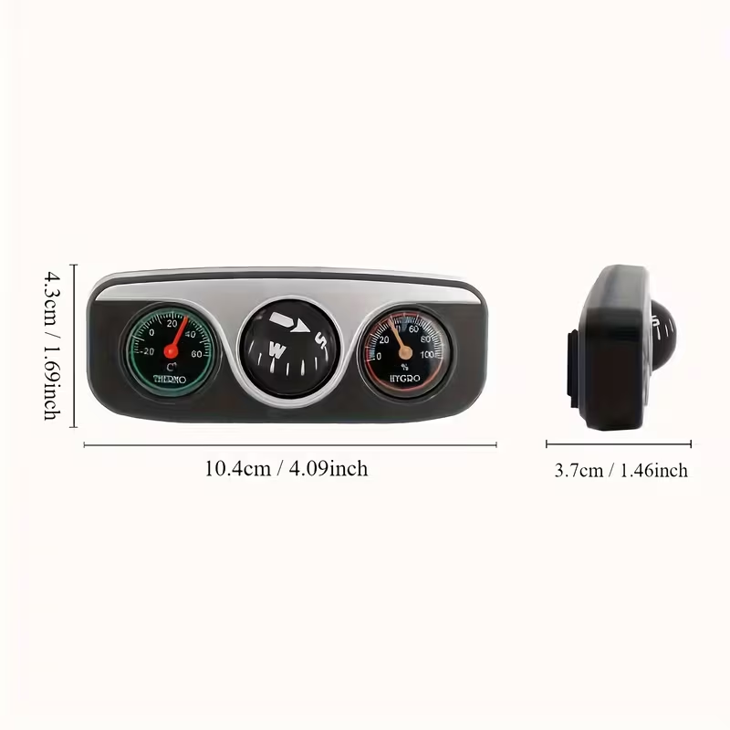 TRALOW 3-in-1-Kompass, Thermom – Interior Design Type Bewertung und Preis